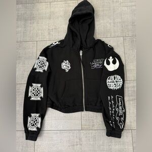 New Darc Sport Women’s Star Wars The Power of the Dark Side Medium Cropped